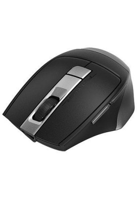 Миша A4Tech Fstyler FB35CS, Smoky Grey, USB, бездротова безшумна, оптична, BT+RF (Combo), 1200/1600/2000/2400 dpi, 125 Hz, 6 кнопок, вбудований Li акумулятор