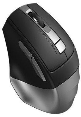 Миша A4Tech Fstyler FB35CS, Smoky Grey, USB, бездротова безшумна, оптична, BT+RF (Combo), 1200/1600/2000/2400 dpi, 125 Hz, 6 кнопок, вбудований Li акумулятор