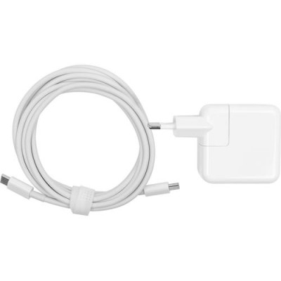 Блок живлення PowerPlant для ноутбуків Apple 20V, 1.5A, 30W, USB Type-C (AP29USBC)