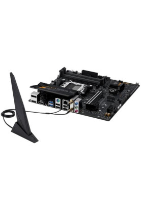 Материнська плата AM5 Asus TUF GAMING A620M-PLUS WIFI, A620, 4xDDR5, Int.Video (CPU), 4xSATA3, 2xM.2, 1xPCI-E 4.0 x16, 2xPCI-E 3.0 x1, Realtek 7.1, Realtek 2.5Gb, WiFi 6, Bluetooth 5.3, 4xUSB3.2/6xUSB2.0, HDMI/2xDP, MicroATX