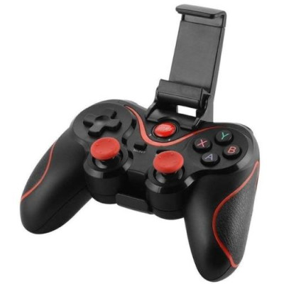 Геймпад X3 Bluetooth з утримувачем для телефону, Black
