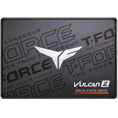 Твердотільний накопичувач SSD 512Gb, Team T-Force Vulcan Z, SATA3, 2.5", 3D TLC, 540/470 МБ/с (T253TZ512G0C101)
