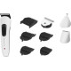 Тример Rowenta EASY TN8961F4, White, 8 насадок, сумочка для зберігання, волога очистка, стрижка вологого волосся, акумулятор, індикатор зарядки