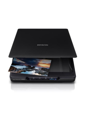 Сканер Epson Perfection V39II, Black, CIS, A4, 4800x4800 dpi, 48 біт, USB 2.0, 249x364x39 мм, 1.5 кг (B11B268401)