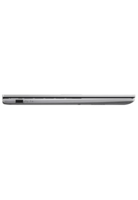 Ноутбук 15" Asus VivoBook 15 X1504ZA-BQ066 (90NB1022-M002X0) Silver 15.6" FullHD 1920x1080 матовий, Intel Core i5-1235U 1.3-4.4GHz, RAM 16GB, SSD 512GB, Intel Iris Xe Graphics, підсвічування клавіатури