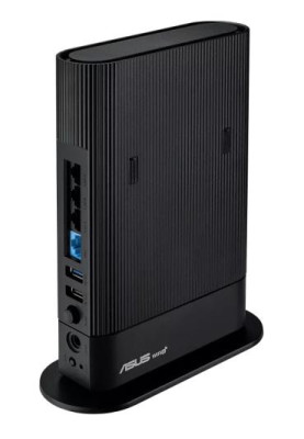Роутер Asus RT-AX59U, Wi-Fi 6 (802.11ax), до 4200 Mb/s, 4x100/1000 Mb/s, USB2.0 x 1, USB3.2 x 1, IPTV/ AiСloud, підтримка 3G і 4G / FTP server / Print server, 5 внутрішні незнімні антени