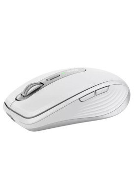 Миша бездротова Logitech MX Anywhere 3S for Business, Pale Grey, Bluetooth / USB 2.4GHz, оптична, 200 - 8000 dpi, 6 кнопок, акумулятор 500 mAh (910-006959)
