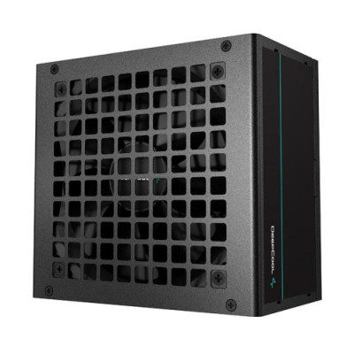 Блок живлення 600 Вт, Deepcool PF600, Black, 80+ Standard, Active PFC, 12 см, 2xMolex / 6xSATA / 4x6+2-pin / 2x4+4-pin / 20+4-pin, захист: OPP/OVP/SCP/UVP, ATX12V V2.4 (R-PF600D-HA0B-EU)