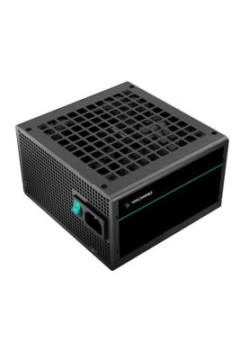 Блок живлення 600 Вт, Deepcool PF600, Black, 80+ Standard, Active PFC, 12 см, 2xMolex / 6xSATA / 4x6+2-pin / 2x4+4-pin / 20+4-pin, захист: OPP/OVP/SCP/UVP, ATX12V V2.4 (R-PF600D-HA0B-EU)