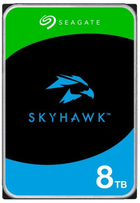 Жорсткий диск 3.5" 8Tb Seagate SkyHawk, SATA3, 256Mb, 5400 rpm (ST8000VX010)