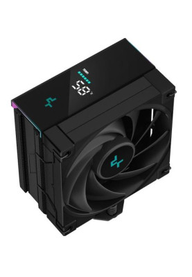 Кулер для процесора Deepcool AK400 DIGITAL, Black, алюміній, 1x120 мм, LCD екран, для Intel 115x/1200/1700, AMD AMx/FMx (R-AK400-BKADMN-G)