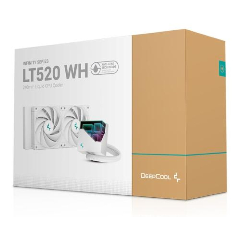Система рідинного охолодження DeepCool LT520, White (R-LT520-WHAMNF-G-1)