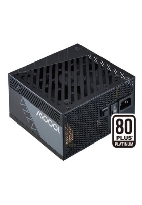 Блок живлення 1000 Вт, AZZA, Black, модульний, 80+ Platinum, 12 см, 4xMolex / 12xSATA / 4x6+2-pin / 1x16-pin / 1x20+4-pin / 2x4+4-pin, захист UVP/OVP/OPP/OCP/SCP/OTP/AFC/SIP (PSAZ-1000P)
