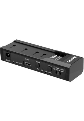 Кишеня зовнішня M.2 / SATA Maiwo K10635N, Black, NVMe / 3.5"/2.5" SATA, Type-C, блок живлення в комплекті