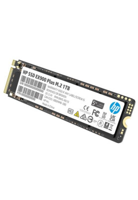 Твердотільний накопичувач SSD 1Tb, HP EX900 Plus, PCI-E 3.0 x4, M.2 2280, 3D TLC, 3300/2700 МБ/с (35M34AA)