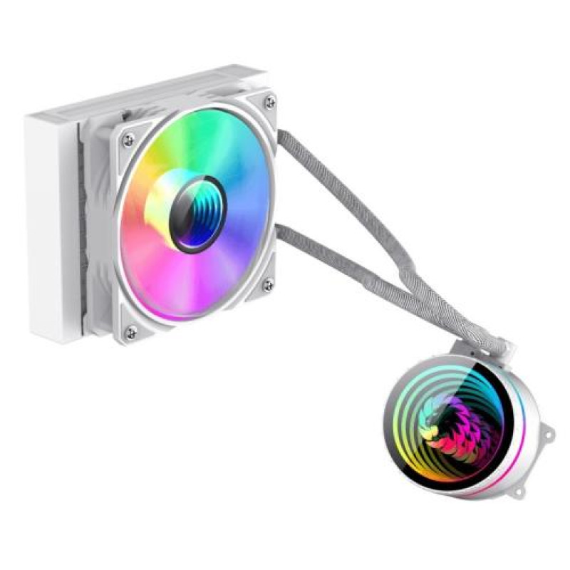 Система рідинного охолодження GameMax IceBurg 120 Infinity, White