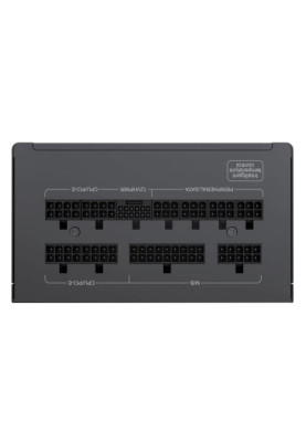Блок живлення 1050 Вт, GameMax GX-1050 PRO, Black, модульний, 80+ Platinum, Active PFC, 13.5 см, 3xMolex / 10xSATA / 1x16-pin / 4x6+2-pin / 2x4+4-pin / 1x20+4-pin, захист OTP / OCP / SCP / OVP / UVP / OPP