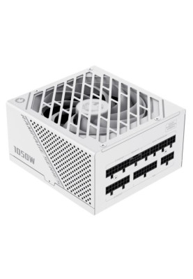 Блок живлення 1050 Вт, GameMax GX-1050 PRO, White, модульний, 80+ Platinum, Active PFC, 13.5 см, 3xMolex / 10xSATA / 1x16-pin / 4x6+2-pin / 2x4+4-pin / 1x20+4-pin, захист OTP / OCP / SCP / OVP / UVP / OPP