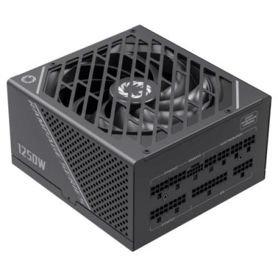 Блок живлення 1250 Вт, GameMax GX-1250 PRO, Black, модульний, 80+ Platinum, Active PFC, 13.5 см, 3xMolex / 10xSATA / 1x16-pin / 4x6+2-pin / 2x4+4-pin / 1x20+4-pin, захист OTP / OCP / SCP / OVP / UVP / OPP