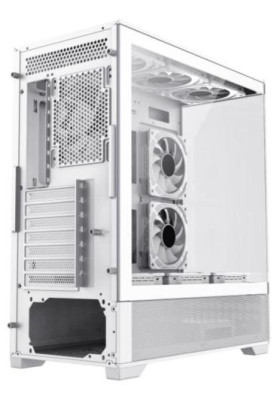 Корпус GameMax Vista AW White, без БЖ, Mid Tower, EATX / ATX / Micro ATX / Mini-ITX, 2xUSB 2.0, 1xUSB 3.0, 1x Type-C, 6x120 мм ARGB, 485x210x433 мм, 0.6 мм, 8.5 кг
