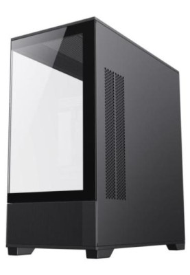 Корпус GameMax Vista MB Black, без БЖ, Mid Tower, Micro ATX / Mini-ITX, 2xUSB 2.0, 1xUSB 3.0, 485x210x433 мм, 0.6 мм, 7.45 кг