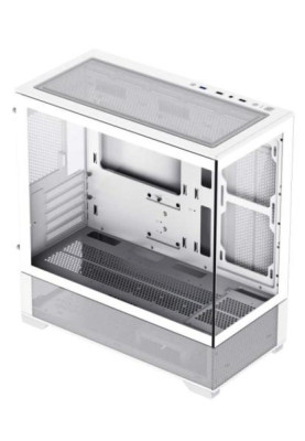 Корпус GameMax Vista MW White, без БЖ, Mid Tower, Micro ATX / Mini-ITX, 2xUSB 2.0, 1xUSB 3.0, 485x210x433 мм, 0.6 мм, 7.45 кг