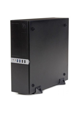 Корпус Casecom S-503, Black, 400 Вт, Slim Desktop, для micro ATX / Mini-ITX, макс. CPU - 65 мм / VGA - 180 мм, 2xUSB 3.0 / 2xUSB 2.0