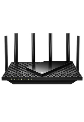 Роутер TP-Link Archer AX72 Pro, Black, WiFi 6 (2.4GHz до до 574 Мбіт/с / 5GHz до до 4804 Мбіт/с), 1x2.5GWAN / 1xGWAN / 4xGLAN, USB 3.0, 6 незнімних антен