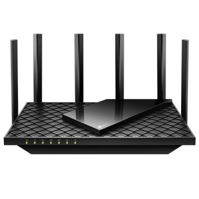 Роутер TP-Link Archer AX72 Pro, Black, WiFi 6 (2.4GHz до 574 Мбіт/с / 5GHz до 4804 Мбіт/с), 1x2.5GWAN / 1xGWAN / 4xGLAN, USB 3.0, 6 незнімних антен