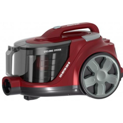 Пилосос Edler ED-2201RB, Red/Black, 900W, контейнер, об'єм пилозбірника 3л, циклонна система, турбощітка, універсальна щітка підлога/килим, щілинна, HEPA-фільтр