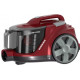 Пилосос Edler ED-2201RB, Red/Black, 900W, контейнер, об'єм пилозбірника 3л, циклонна система, турбощітка, універсальна щітка підлога/килим, щілинна, HEPA-фільтр