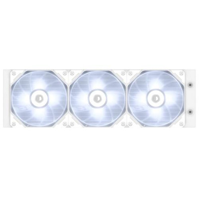 Система рідкого охолодження ID-Cooling DashFlow 360 Basic White, 3х120мм, 4pin PWM, Intel LGA2066/2011/1700/1200/1151/1150/1155/1156 AMD AM5/AM4, до 350Вт