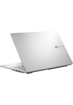 Ноутбук 15" Asus VivoBook Go 15 E1504FA-BQ211 (90NB0ZR1-M00960) Cool Silver 15.6" FullHD 1920x1080 IPS матовий, AMD Ryzen 3 7320U 2.4-4.1GHz, RAM 8GB, SSD 512GB, AMD Radeon Graphics, DOS