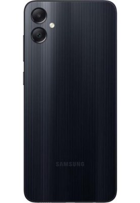 Смартфон Samsung Galaxy A05, Black, 2 Nano-SIM, 6.7" (1600x720, PLS), MediaTek Helio G85 (2x2.0+6x1.8 GHz), Mali-G52 MP2, 4GB, 128GB, microSD, 50Mp + 2Mp + 8Mp, 4G, WiFi, BT, Type-C, 5000 mAh, Android 13 (SM-A055FZKGSEK)