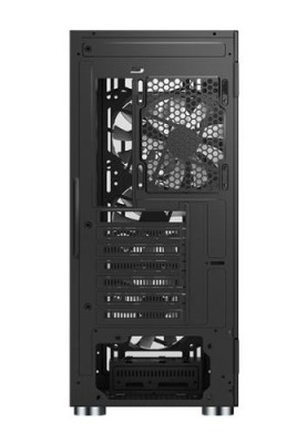 Корпус Montech X3 GLASS, Black, Mid Tower, без БЖ, для ATX / Micro ATX / Mini ITX, 1xUSB 3.0 / 2xUSB 2.0, макс. CPU - 160 мм / GPU - 305 мм, 3x140 мм LED "Rainbow" / 3x120 мм LED "Rainbow", бічна панель із загартованого скла