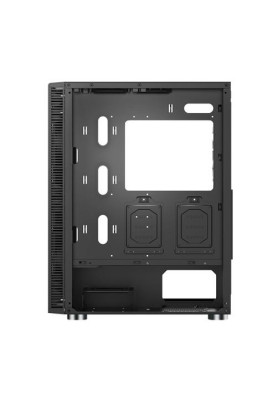 Корпус Montech X3 MESH, Black, Mid Tower, без БЖ, для ATX / Micro ATX / Mini ITX, 1xUSB 3.0 / 2xUSB 2.0, макс. CPU - 160 мм / GPU - 305 мм, 3x140 мм LED "Rainbow" / 3x120 мм LED "Rainbow", бічна панель із загартованого скла