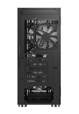 Корпус Montech X3 MESH, Black, Mid Tower, без БЖ, для ATX / Micro ATX / Mini ITX, 1xUSB 3.0 / 2xUSB 2.0, макс. CPU - 160 мм / GPU - 305 мм, 3x140 мм LED "Rainbow" / 3x120 мм LED "Rainbow", бічна панель із загартованого скла