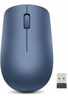 Миша бездротова Lenovo 530, Abyss Blue, USB, оптична, 1200 dpi, 3 кнопки, 1xAA (GY50Z18986)