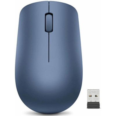 Миша бездротова Lenovo 530, Abyss Blue, USB, оптична, 1200 dpi, 3 кнопки, 1xAA (GY50Z18986)