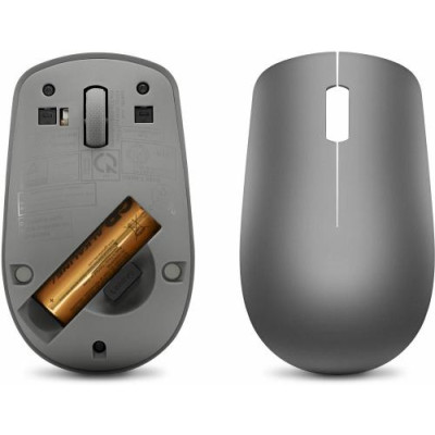 Миша бездротова Lenovo 530, Graphite, USB, оптична, 1200 dpi, 3 кнопки, 1xAA (GY50Z49089)