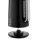 Електрочайник Ardesto EKL-X53E, Black, 2200W, 1.7л, дисковий, полікарбонатний корпус, підігрів до заданої температури, LED-дисплей, подвійні стінки, підтримання температури, захист від включення без води