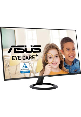Монітор 27" Asus VZ27EHF, Black, LED, IPS, 1920x1080 (16:9), 1 мс, 100 Гц, 250 кд/м², 1300:1, 178°/178°, HDMI, VESA 75x75 мм, Adaptive Sync