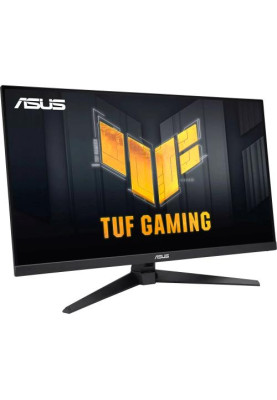 Монітор 31.5" Asus TUF Gaming VG328QA1A, Black, LED, VA, 1920x1080 (16:9), 1 мс, 170 Гц, 300 кд/м², 3000:1, HDR10, 178°/178°, 2xHDMI/DP, 2x2 Вт, 1xUSB 3.2, VESA 100x100 мм, FreeSync Premium