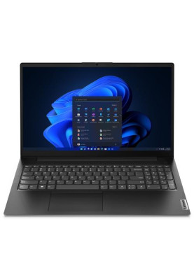 Ноутбук 15" Lenovo V15 G4 IRU (83A1009QRA) Business Black, 15.6", матовий LED Full HD 1920x1080, Intel Core i5-13420H 3.4-4.6GHz, RAM 16Gb, SSD 512Gb, Intel Iris Xe Graphics, Windows 11 Pro