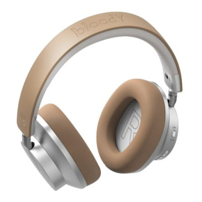 Навушники бездротові A4Tech MH390 `Bloody`, Khaki, Bluetooth, мікрофон, динаміки 40 мм, 400 mAh