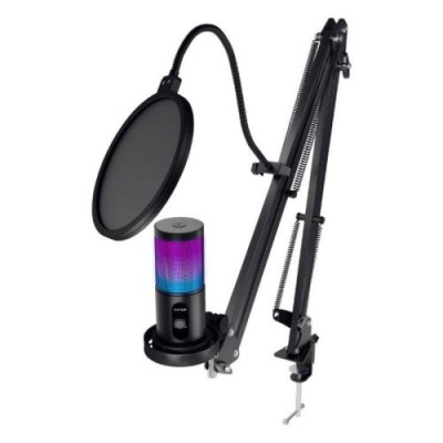 Мікрофон Hator Signify RGB PRO, Black, Type-C, RGB підсвічування (HTA-515)
