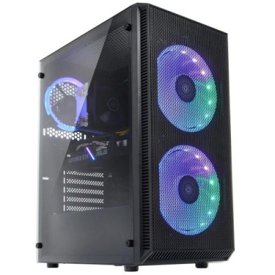 Комп'ютер Artline Gaming X65, Black, ATX, Ryzen 5 3600 (6x3.6-4.2 GHz), PRIME B450M-A, 32Gb DDR4, 1Tb SSD NVMe, GeForce RTX 3060 (12Gb GDDR6), DOS, 650 Вт (80+ Bronze), корпус Qube Neptune (X65v28)