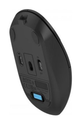 Миша A4Tech Fstyler FG16CS, Desk+Air, Black, оптична, бездротова, 1000/1600/2000 dpi, 4 кнопки, USB Type-C