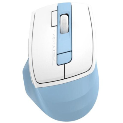 Миша A4Tech Fstyler FG45CS, Desk+Air, lcy Blue, оптична, бездротова, 1000/1600/2000 dpi, 7 кнопок, вбудований акумулятор, USB Type-C