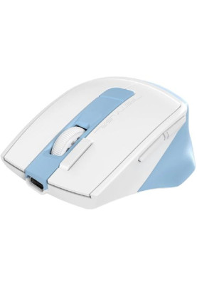 Миша A4Tech Fstyler FG45CS, Desk+Air, lcy Blue, оптична, бездротова, 1000/1600/2000 dpi, 7 кнопок, вбудований акумулятор, USB Type-C